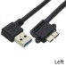 Short 30cm (12in) Right-Angle USB 3.0 Cable – USB-A to Micro USB 3.0 (Left or Right Angle) Short 30cm (12in) Right-Angle USB 3.0 Cable – USB-A to Micro USB 3.0 (Left or Right Angle)